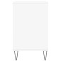 vidaXL Schuhregal Hochglanz-Weiß 102x36x60 cm Holzwerkstoff vidaXL Schuhregal Hochglanz-Weiß 102x36x60 cm Holzwerkstoff