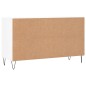 vidaXL Schuhregal Hochglanz-Weiß 102x36x60 cm Holzwerkstoff vidaXL Schuhregal Hochglanz-Weiß 102x36x60 cm Holzwerkstoff