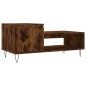 vidaXL Couchtisch Räuchereiche 100x50x45 cm Holzwerkstoff vidaXL Couchtisch Räuchereiche 100x50x45 cm Holzwerkstoff