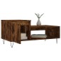 vidaXL Couchtisch Räuchereiche 100x50x45 cm Holzwerkstoff vidaXL Couchtisch Räuchereiche 100x50x45 cm Holzwerkstoff