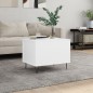 vidaXL Couchtisch Weiß 60x44,5x45 cm Holzwerkstoff vidaXL Couchtisch Weiß 60x44,5x45 cm Holzwerkstoff