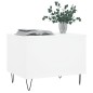 vidaXL Couchtisch Weiß 60x44,5x45 cm Holzwerkstoff vidaXL Couchtisch Weiß 60x44,5x45 cm Holzwerkstoff