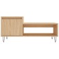 vidaXL Couchtisch Sonoma-Eiche 100x50x45 cm Holzwerkstoff vidaXL Couchtisch Sonoma-Eiche 100x50x45 cm Holzwerkstoff
