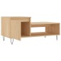vidaXL Couchtisch Sonoma-Eiche 100x50x45 cm Holzwerkstoff vidaXL Couchtisch Sonoma-Eiche 100x50x45 cm Holzwerkstoff