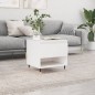 vidaXL Couchtisch Weiß 50x46x50 cm Holzwerkstoff vidaXL Couchtisch Weiß 50x46x50 cm Holzwerkstoff