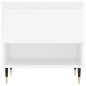 vidaXL Couchtisch Weiß 50x46x50 cm Holzwerkstoff vidaXL Couchtisch Weiß 50x46x50 cm Holzwerkstoff