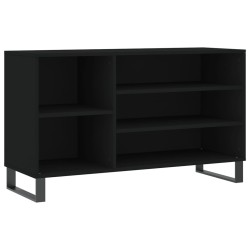 vidaXL Schuhregal Schwarz 102x36x60 cm Holzwerkstoff