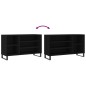 vidaXL Schuhregal Schwarz 102x36x60 cm Holzwerkstoff vidaXL Schuhregal Schwarz 102x36x60 cm Holzwerkstoff