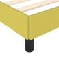 Bettgestell Grün 180×200 cm Stoff Bettgestell Grün 180×200 cm Stoff