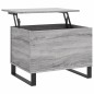 vidaXL Couchtisch Grau Sonoma 60x44,5x45 cm Holzwerkstoff vidaXL Couchtisch Grau Sonoma 60x44,5x45 cm Holzwerkstoff