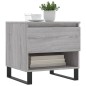 vidaXL Couchtisch Grau Sonoma 50x46x50 cm Holzwerkstoff vidaXL Couchtisch Grau Sonoma 50x46x50 cm Holzwerkstoff