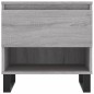 vidaXL Couchtisch Grau Sonoma 50x46x50 cm Holzwerkstoff vidaXL Couchtisch Grau Sonoma 50x46x50 cm Holzwerkstoff