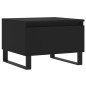 vidaXL Couchtisch Schwarz 50x46x35 cm Holzwerkstoff vidaXL Couchtisch Schwarz 50x46x35 cm Holzwerkstoff