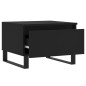 vidaXL Couchtisch Schwarz 50x46x35 cm Holzwerkstoff vidaXL Couchtisch Schwarz 50x46x35 cm Holzwerkstoff