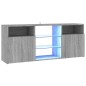 vidaXL TV-Schrank mit LED-Leuchten Grau Sonoma 120x30x50 cm vidaXL TV-Schrank mit LED-Leuchten Grau Sonoma 120x30x50 cm