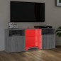 vidaXL TV-Schrank mit LED-Leuchten Grau Sonoma 120x30x50 cm vidaXL TV-Schrank mit LED-Leuchten Grau Sonoma 120x30x50 cm