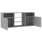 vidaXL TV-Schrank mit LED-Leuchten Grau Sonoma 120x30x50 cm vidaXL TV-Schrank mit LED-Leuchten Grau Sonoma 120x30x50 cm