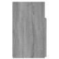 vidaXL TV-Schrank mit LED-Leuchten Grau Sonoma 120x30x50 cm vidaXL TV-Schrank mit LED-Leuchten Grau Sonoma 120x30x50 cm