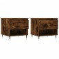 vidaXL Couchtische 2 Stk. Räuchereiche 50x46x50 cm Holzwerkstoff vidaXL Couchtische 2 Stk. Räuchereiche 50x46x50 cm Holzwerkstoff