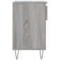 vidaXL Schuhregal Grau Sonoma 70x36x60 cm Holzwerkstoff vidaXL Schuhregal Grau Sonoma 70x36x60 cm Holzwerkstoff