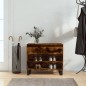 vidaXL Schuhregal Räuchereiche 70x36x60 cm Holzwerkstoff vidaXL Schuhregal Räuchereiche 70x36x60 cm Holzwerkstoff