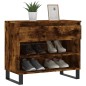 vidaXL Schuhregal Räuchereiche 70x36x60 cm Holzwerkstoff vidaXL Schuhregal Räuchereiche 70x36x60 cm Holzwerkstoff