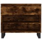 vidaXL Schuhregal Räuchereiche 70x36x60 cm Holzwerkstoff vidaXL Schuhregal Räuchereiche 70x36x60 cm Holzwerkstoff