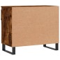 vidaXL Schuhregal Räuchereiche 70x36x60 cm Holzwerkstoff vidaXL Schuhregal Räuchereiche 70x36x60 cm Holzwerkstoff
