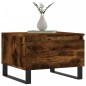 vidaXL Couchtisch Räuchereiche 50x46x35 cm Holzwerkstoff vidaXL Couchtisch Räuchereiche 50x46x35 cm Holzwerkstoff