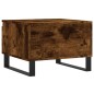 vidaXL Couchtisch Räuchereiche 50x46x35 cm Holzwerkstoff vidaXL Couchtisch Räuchereiche 50x46x35 cm Holzwerkstoff