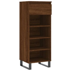 vidaXL Schuhschrank Braun Eichen-Optik 40x36x105 cm Holzwerkstoff
