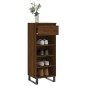 vidaXL Schuhschrank Braun Eichen-Optik 40x36x105 cm Holzwerkstoff