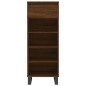 vidaXL Schuhschrank Braun Eichen-Optik 40x36x105 cm Holzwerkstoff