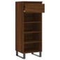 vidaXL Schuhschrank Braun Eichen-Optik 40x36x105 cm Holzwerkstoff