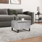 vidaXL Couchtisch Betongrau 50x46x35 cm Holzwerkstoff vidaXL Couchtisch Betongrau 50x46x35 cm Holzwerkstoff