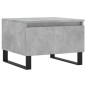 vidaXL Couchtisch Betongrau 50x46x35 cm Holzwerkstoff vidaXL Couchtisch Betongrau 50x46x35 cm Holzwerkstoff