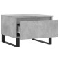 vidaXL Couchtisch Betongrau 50x46x35 cm Holzwerkstoff vidaXL Couchtisch Betongrau 50x46x35 cm Holzwerkstoff