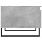 vidaXL Couchtisch Betongrau 50x46x35 cm Holzwerkstoff vidaXL Couchtisch Betongrau 50x46x35 cm Holzwerkstoff