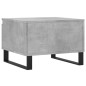 vidaXL Couchtisch Betongrau 50x46x35 cm Holzwerkstoff vidaXL Couchtisch Betongrau 50x46x35 cm Holzwerkstoff
