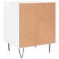 vidaXL Nachttische 2 Stk. Hochglanz-Weiß 40x35x50 cm Holzwerkstoff vidaXL Nachttische 2 Stk. Hochglanz-Weiß 40x35x50 cm Holzwerkstoff