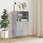 vidaXL Highboard Betongrau 60x36x110 cm Holzwerkstoff vidaXL Highboard Betongrau 60x36x110 cm Holzwerkstoff