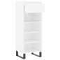 vidaXL Schuhschrank Weiß 40x36x105 cm Holzwerkstoff vidaXL Schuhschrank Weiß 40x36x105 cm Holzwerkstoff