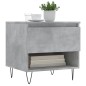 vidaXL Couchtische 2 Stk. Betongrau 50x46x50 cm Holzwerkstoff vidaXL Couchtische 2 Stk. Betongrau 50x46x50 cm Holzwerkstoff