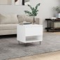 vidaXL Couchtisch Weiß 50x46x50 cm Holzwerkstoff vidaXL Couchtisch Weiß 50x46x50 cm Holzwerkstoff