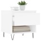 vidaXL Couchtisch Weiß 50x46x50 cm Holzwerkstoff vidaXL Couchtisch Weiß 50x46x50 cm Holzwerkstoff