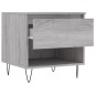 vidaXL Couchtisch Grau Sonoma 50x46x50 cm Holzwerkstoff vidaXL Couchtisch Grau Sonoma 50x46x50 cm Holzwerkstoff