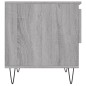 vidaXL Couchtisch Grau Sonoma 50x46x50 cm Holzwerkstoff vidaXL Couchtisch Grau Sonoma 50x46x50 cm Holzwerkstoff