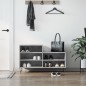 vidaXL Schuhregal Betongrau 102x36x60 cm Holzwerkstoff vidaXL Schuhregal Betongrau 102x36x60 cm Holzwerkstoff