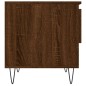 vidaXL Couchtisch Braun Eichen-Optik 50x46x50 cm Holzwerkstoff vidaXL Couchtisch Braun Eichen-Optik 50x46x50 cm Holzwerkstoff