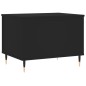 vidaXL Couchtisch Schwarz 60x44,5x45 cm Holzwerkstoff vidaXL Couchtisch Schwarz 60x44,5x45 cm Holzwerkstoff